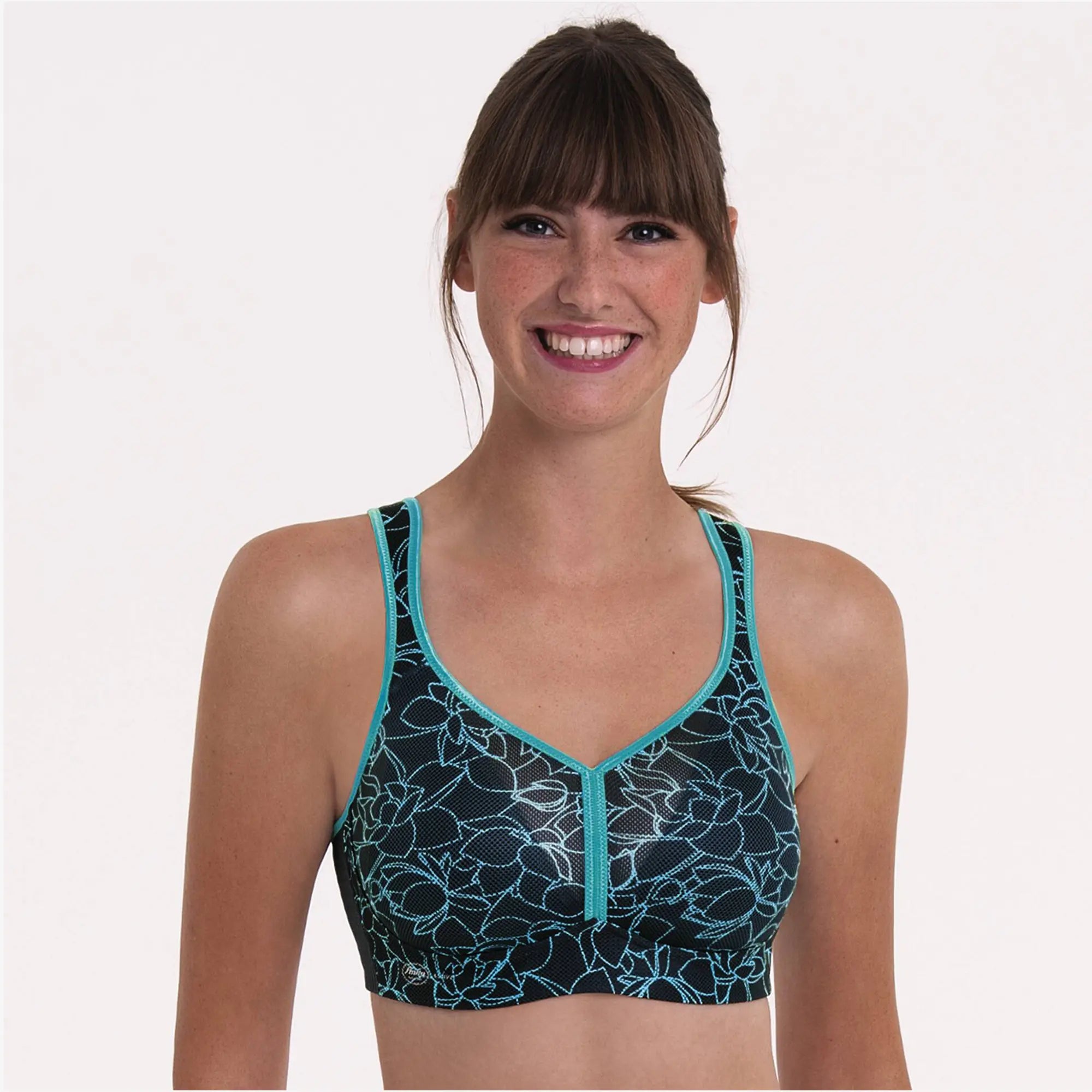 AIR CONTROL | Soutien-gorge de sport delta pad - Flower Vibes