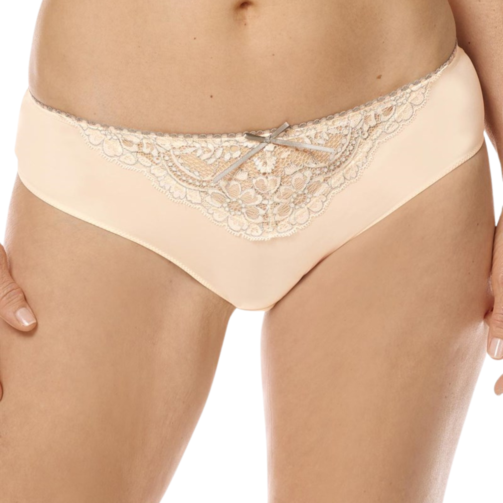 ALINA- slip rose clair/gris