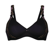 COLETTE- Soutien-gorge sans armatures coques spacer- Noir