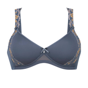 COLETTE- Soutien-gorge sans armatures coques spacer- Gris obscur