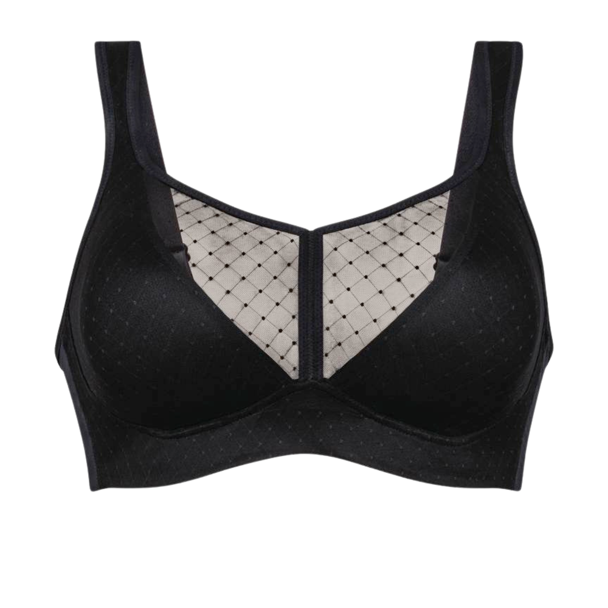 EVE- Soutien-gorge sans armature DeltaPad- Noir
