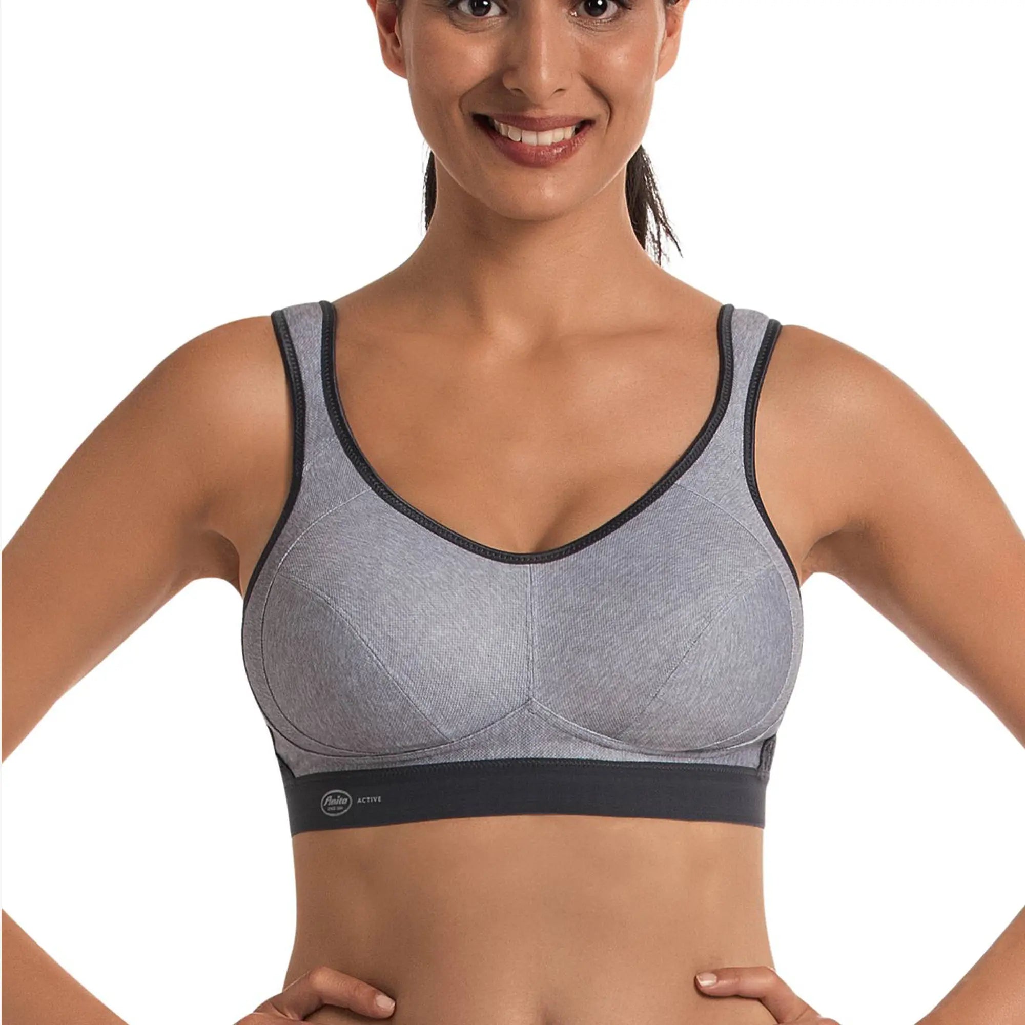 EXTREME CONTROL | soutien-gorge de sport avec un maintien extreme - gris chiné