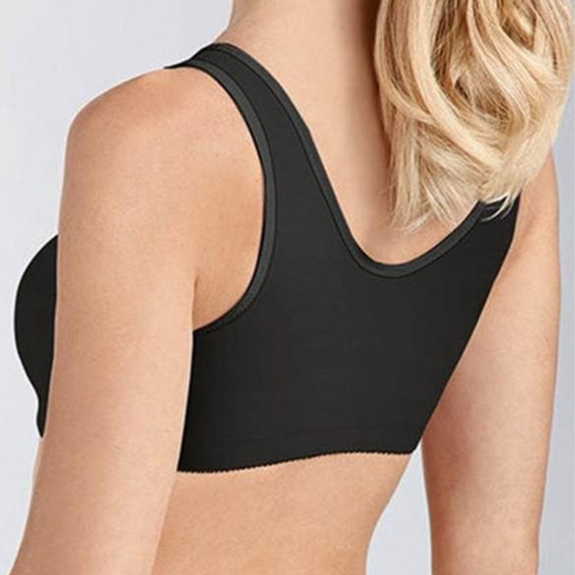 FRANCE- soutien-gorge sans armatures noir