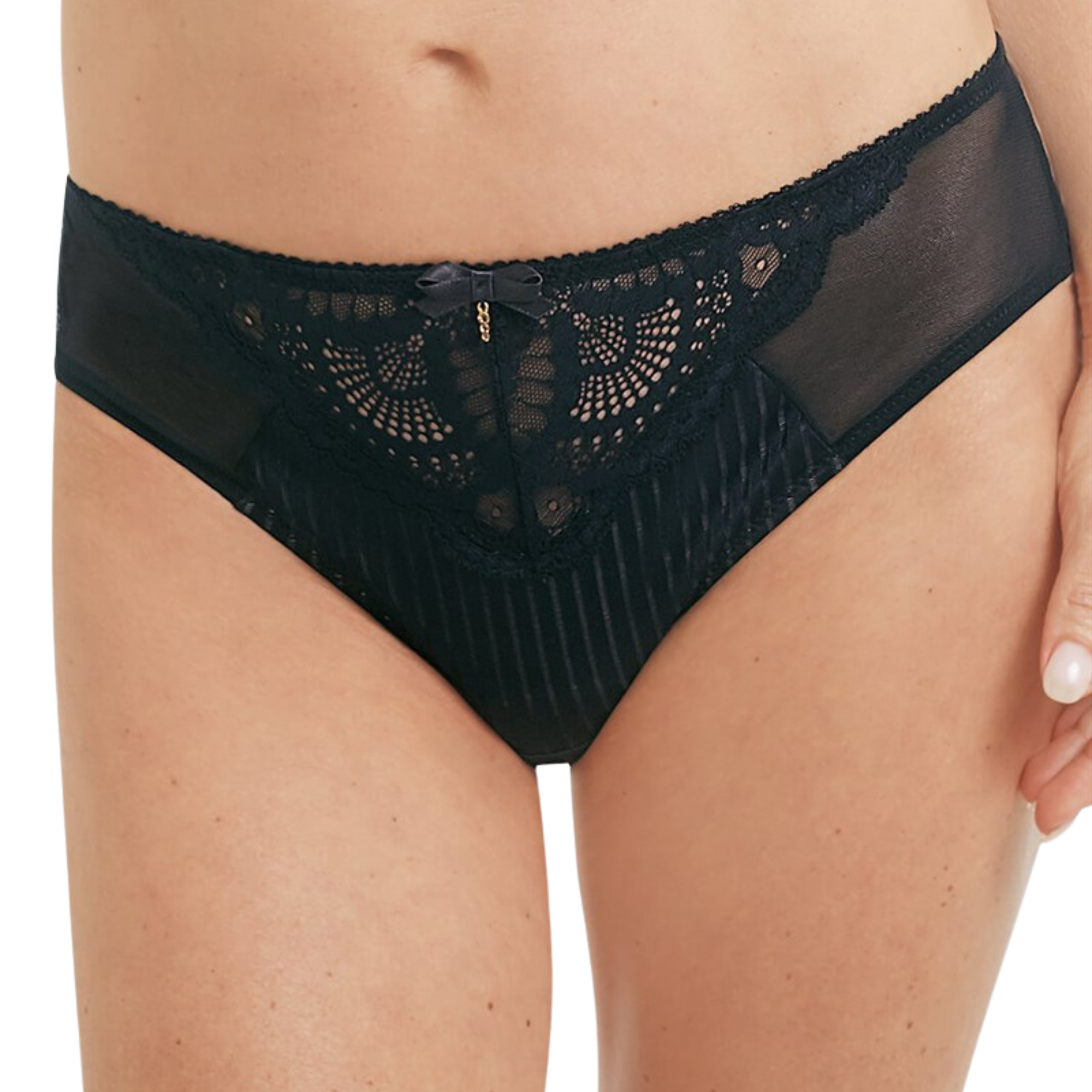 KAROLINA- slip NOIR/sable