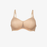 LACE ROSE- Soutien-gorge sans armatures et à coques- Bois de rose
