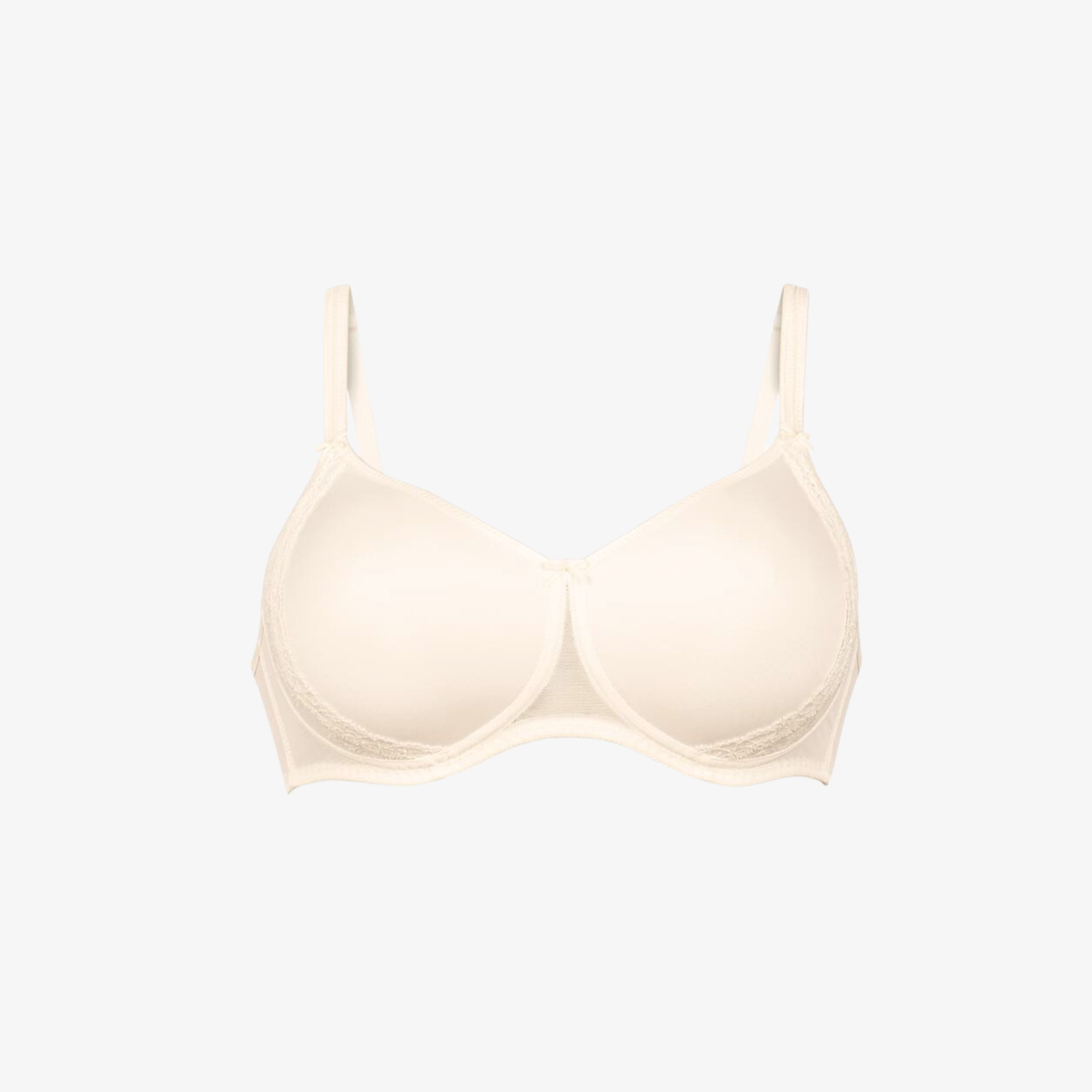 LACE ROSE- Soutien-gorge sans armatures et à coques- champagne