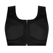 Lymph Flow soutien-gorge sans armatures et ouverture à l'avant - noir