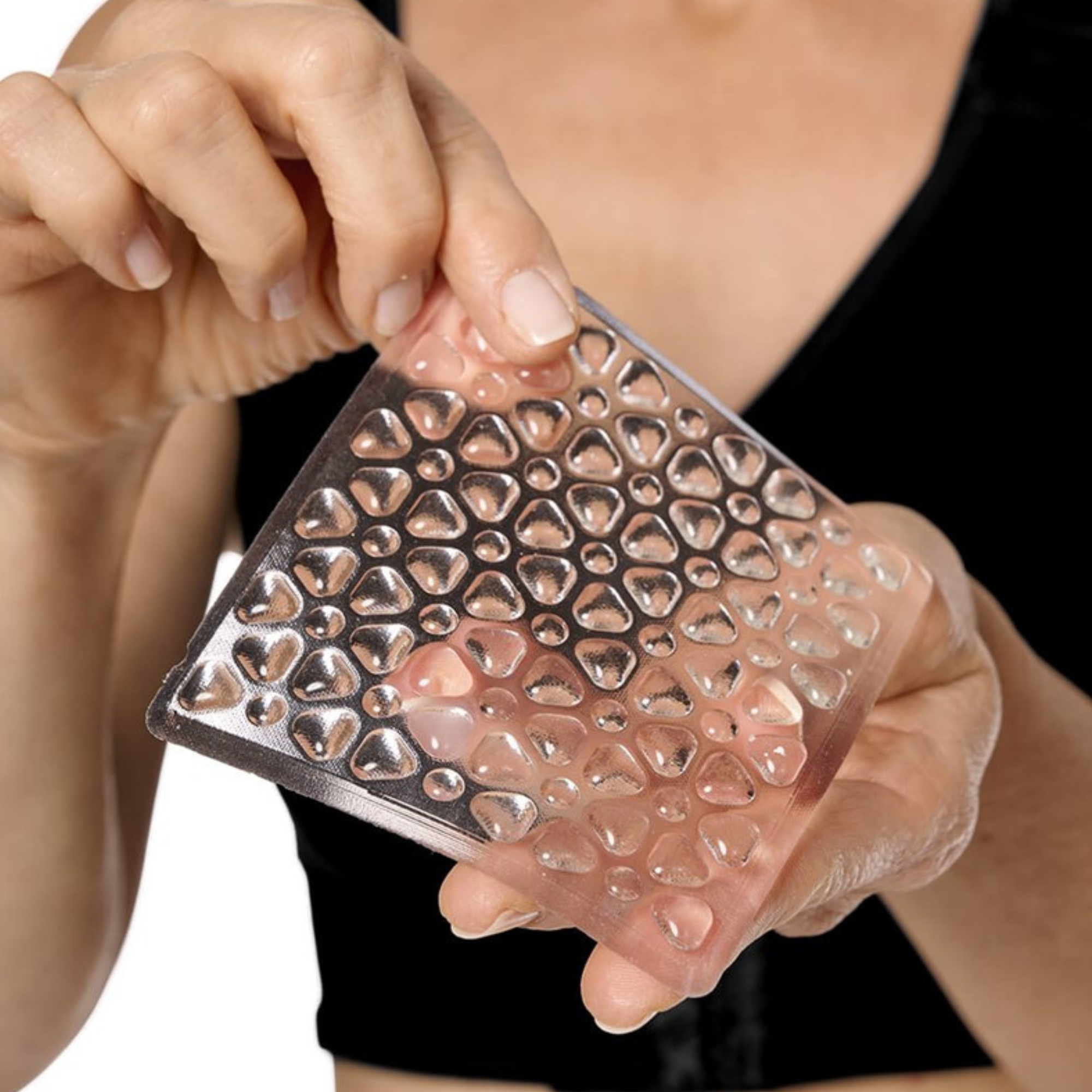 Lymph Flow Pad compressif - transparent