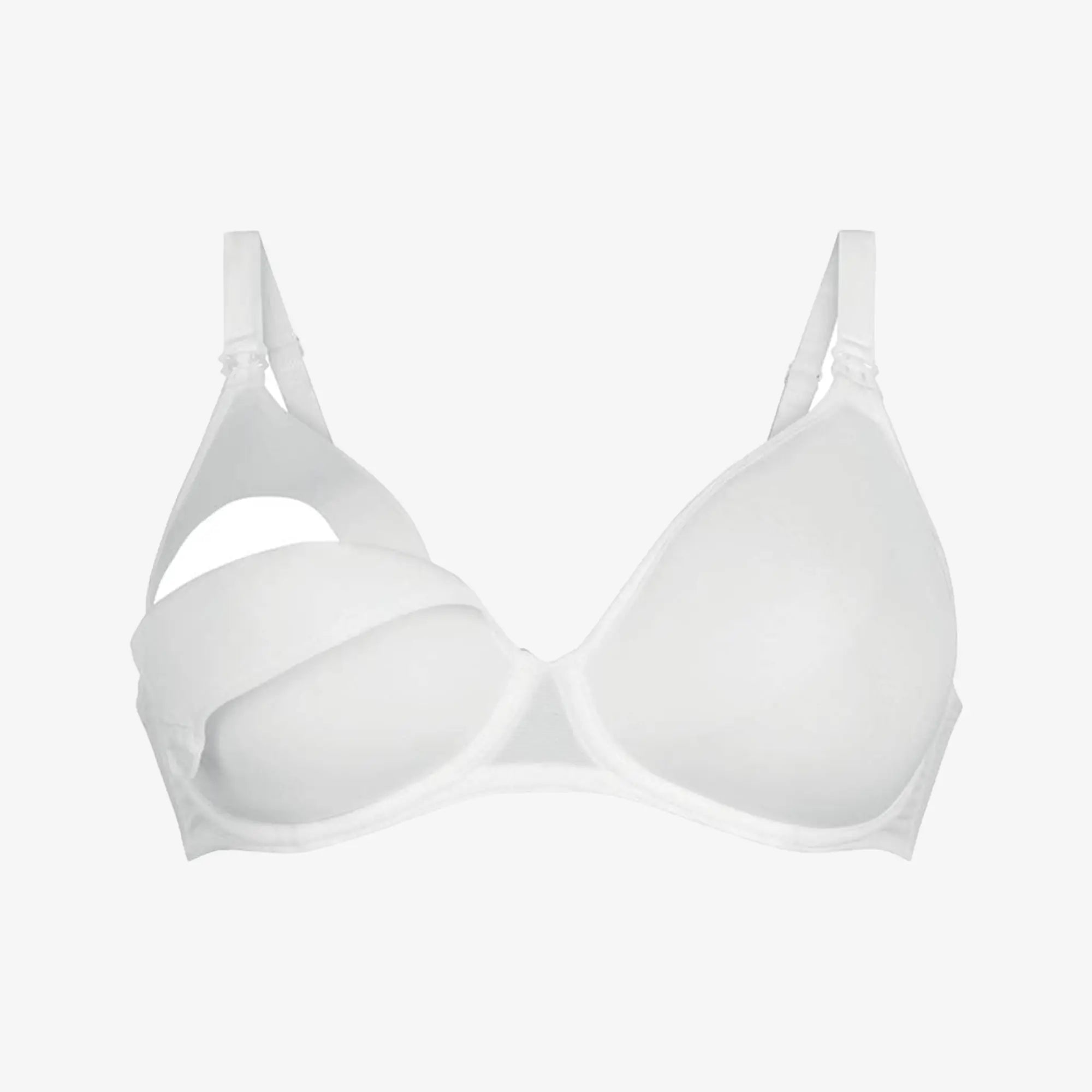 MISS ANITA | Soutien-gorge d'allaitement à coques spacer - Blanc