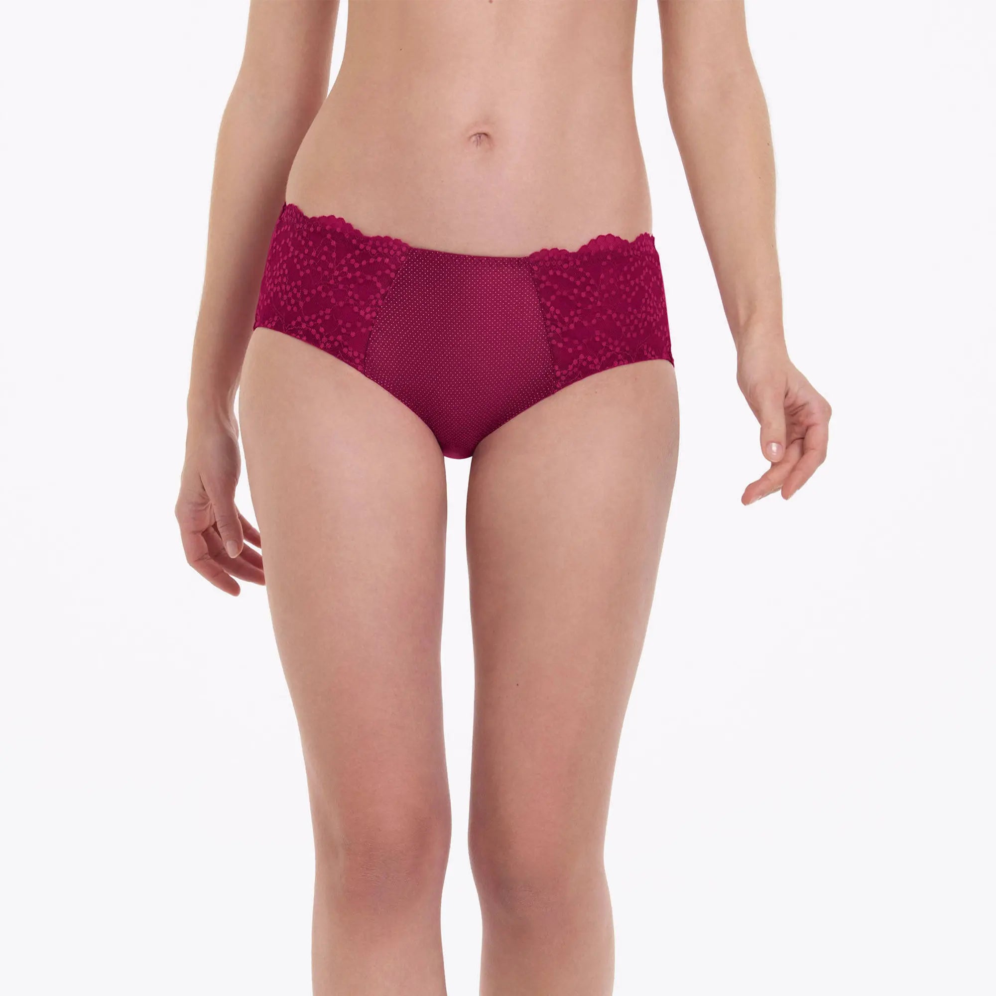 ORELY | Culotte haute - Rouge cerise