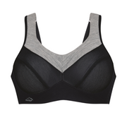 PANALP WOOL- Soutien-gorge de sport- Black/melange