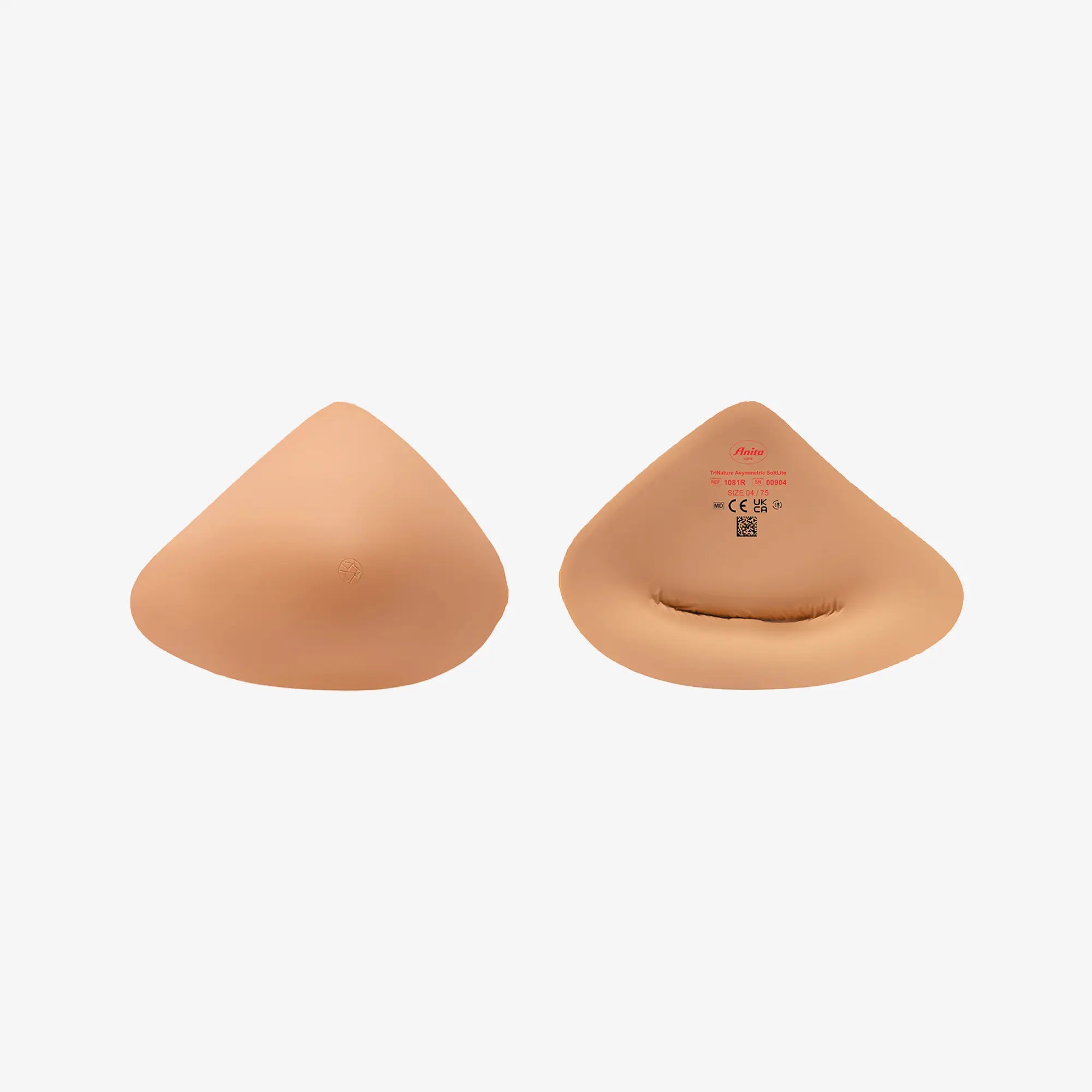 TRINATURE ASYMETRIQUE SOFT LITE | Prothèse mammaire légère en silicone - Sable
