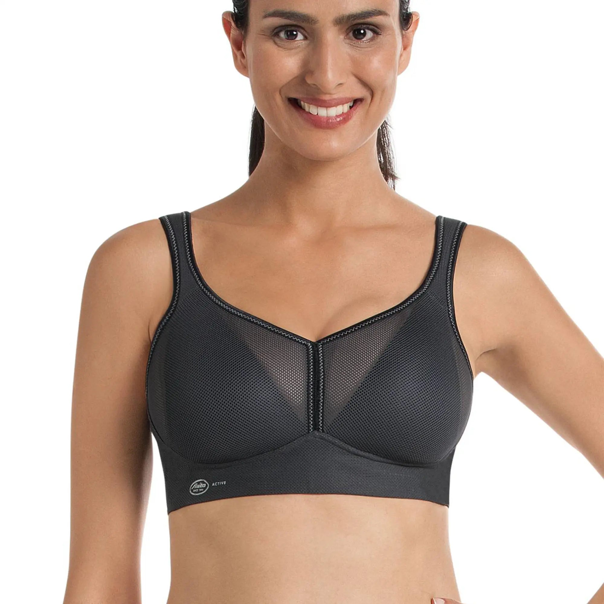 AIR CONTROL | Soutien-gorge de sport delta pad - Anthracite