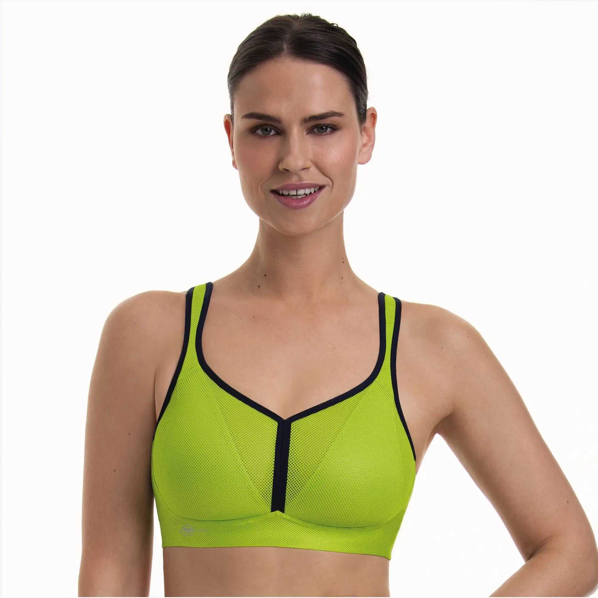 AIR CONTROL | Soutien-gorge de sport delta pad - Vert pomme
