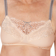 ALINA- soutien-gorge sans armatures rose clair/gris