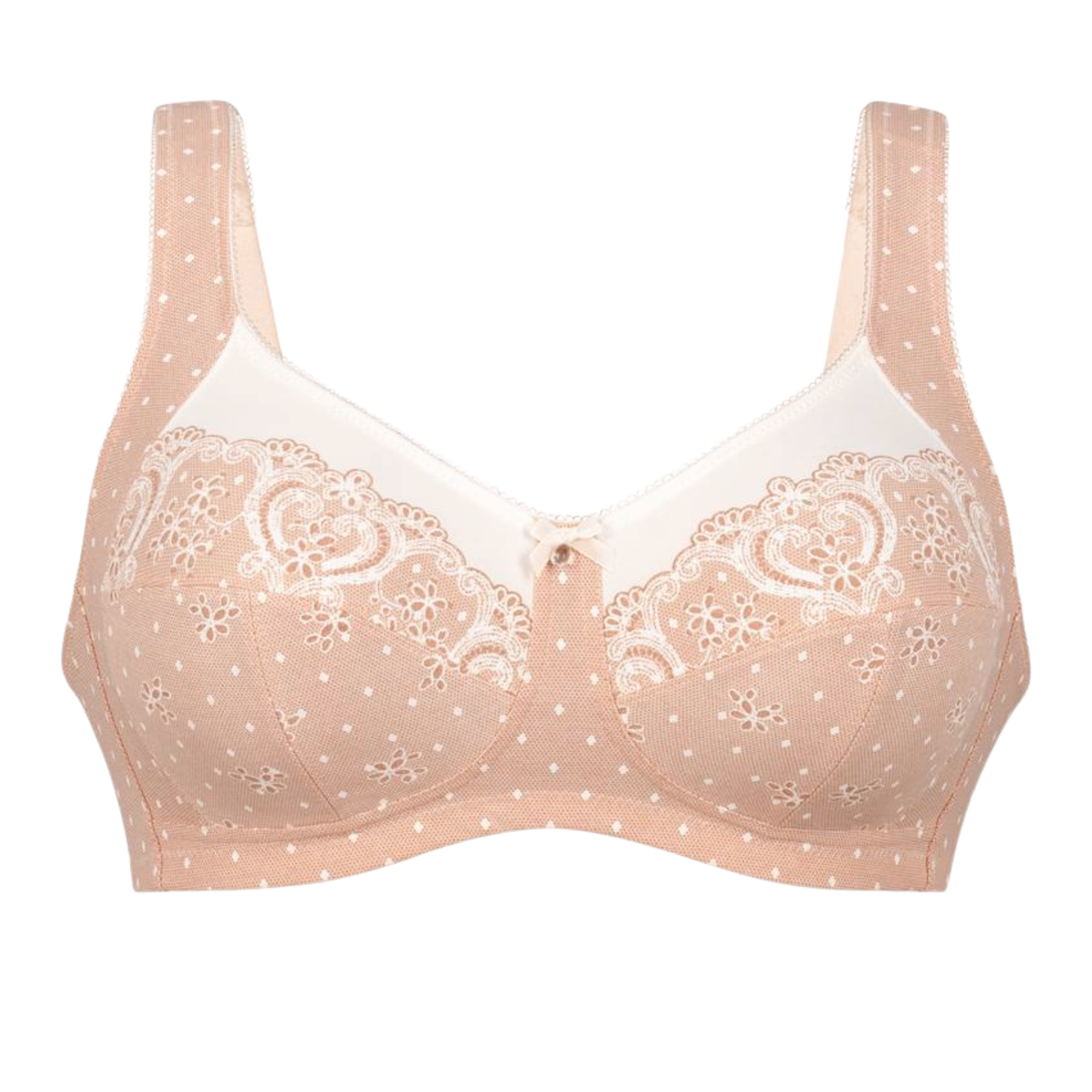 BELVEDERE- Soutien-gorge top comfort- Pêche poudrée