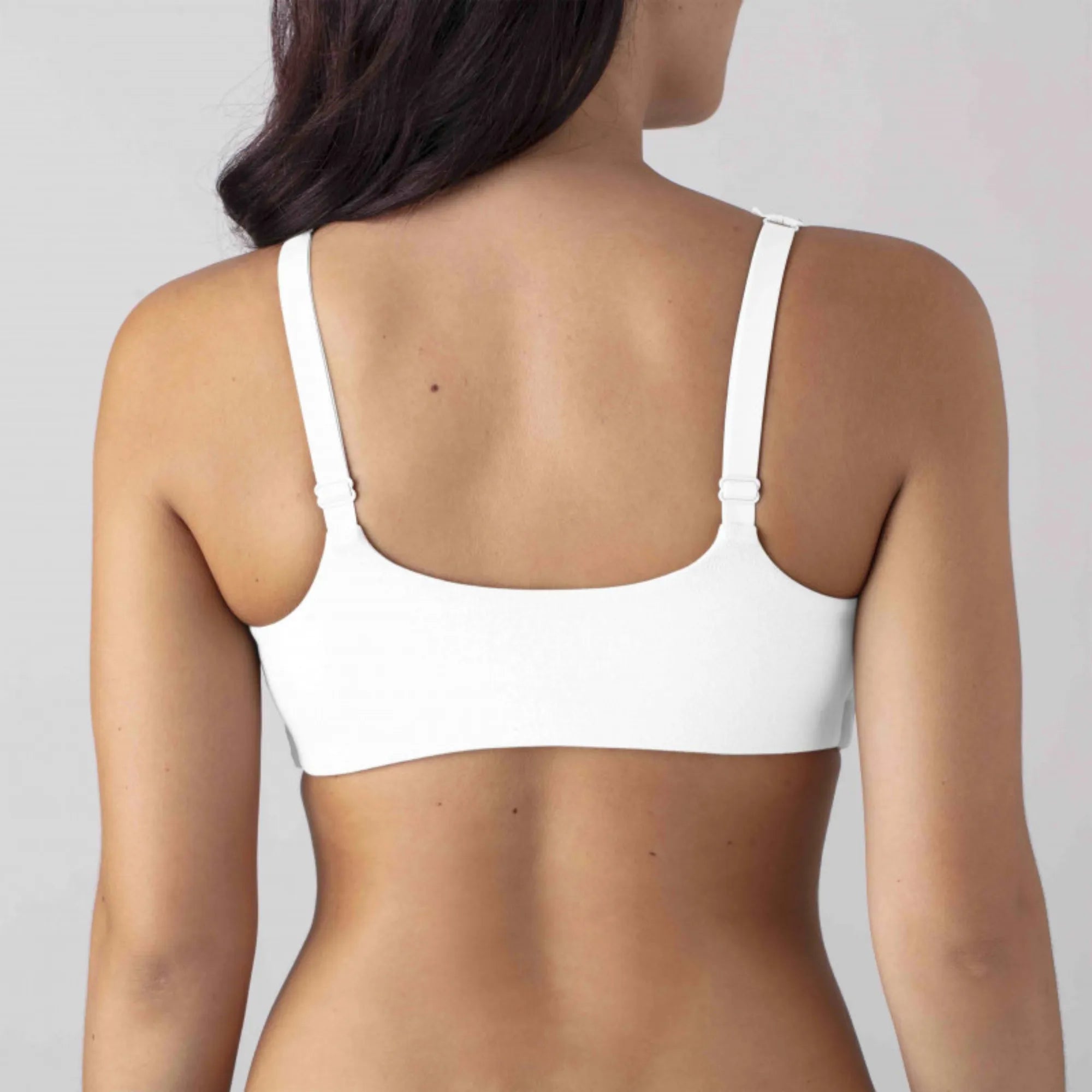 LISON- Brassière à bretelles en coton bio Coeur de Lys