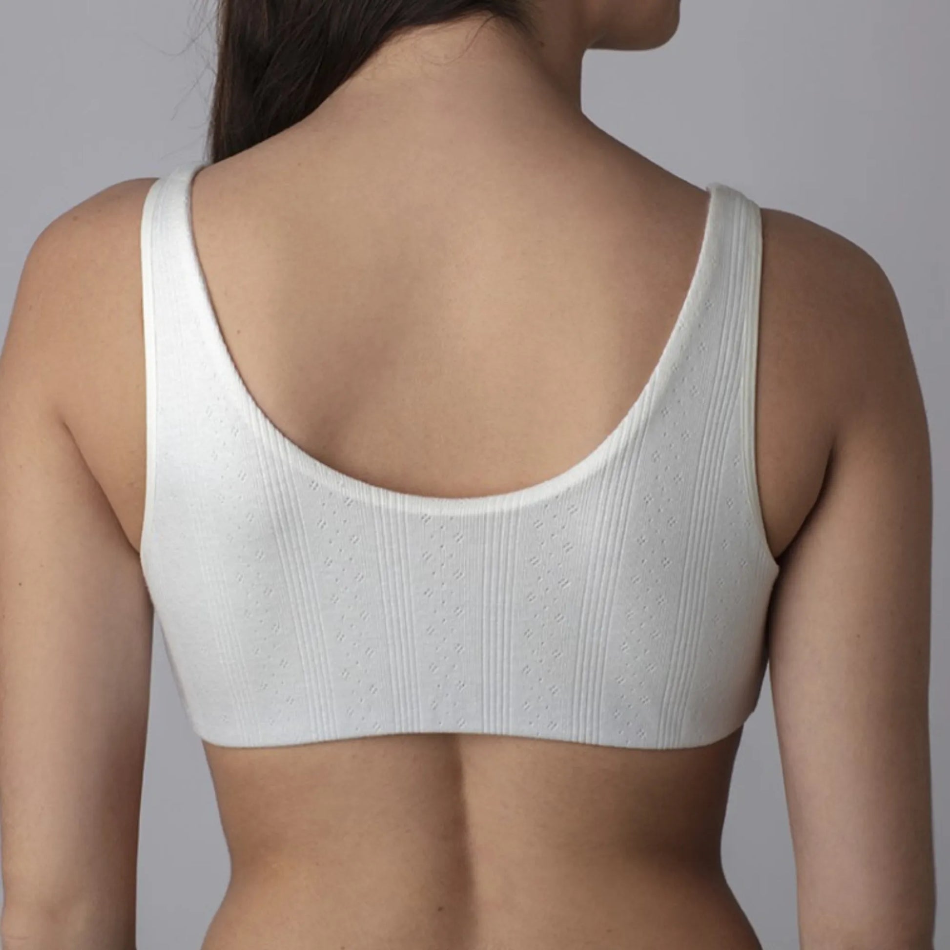 LISON- Brassière en coton bio Coeur de Lys