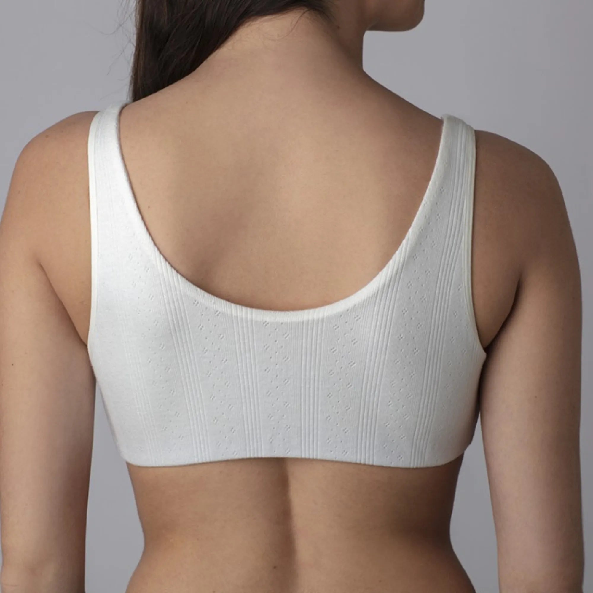 LISON- Brassière en coton bio Coeur de Lys
