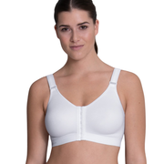 FRONTLINE OPEN- Soutien-gorge de sport avec fermeture devant- Blanc