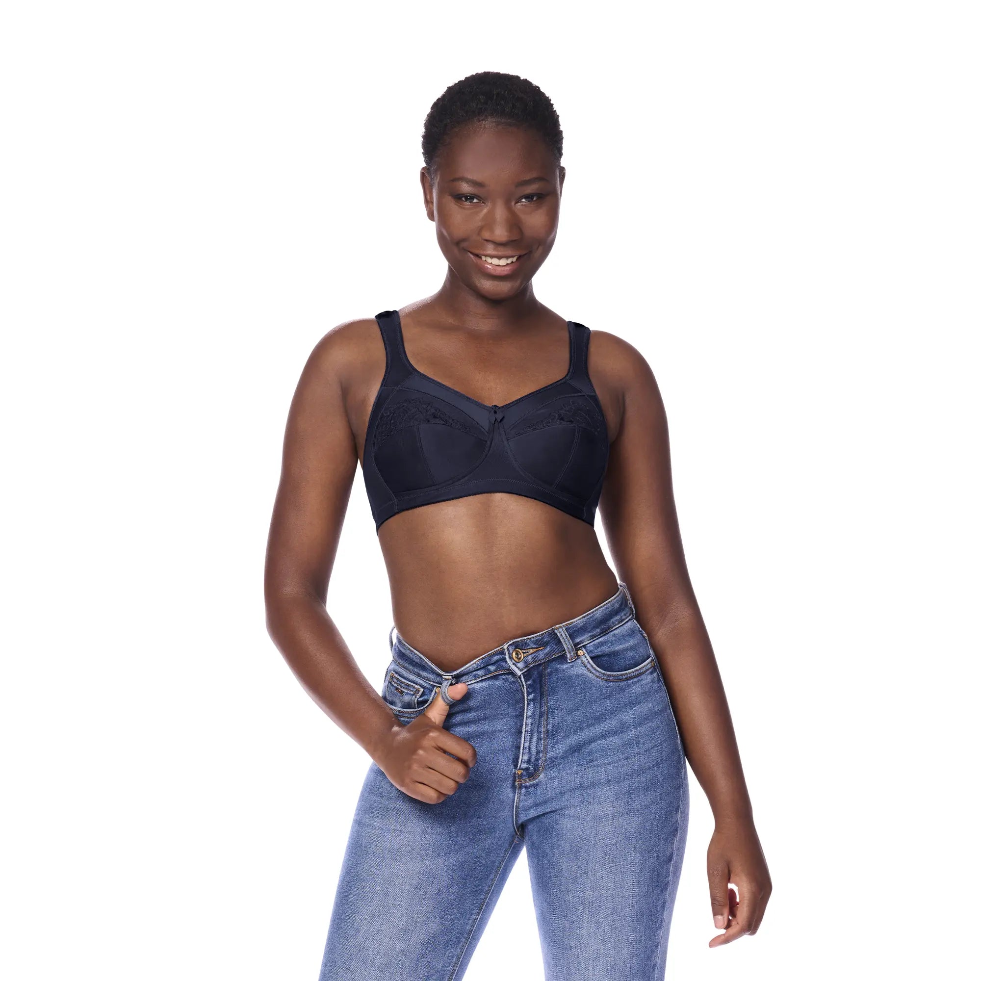 ISADORA- Soutien-gorge sans armatures avec poches