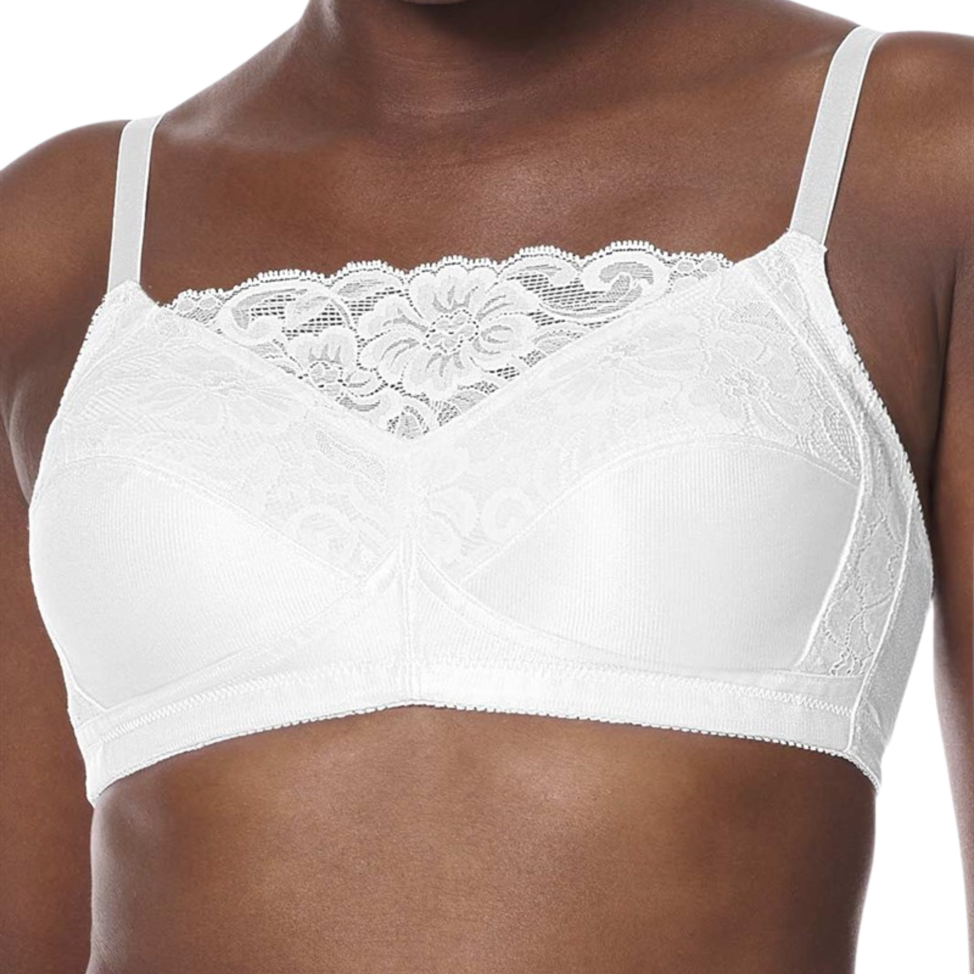 ISABEL- soutien-gorge sans armatures blanc