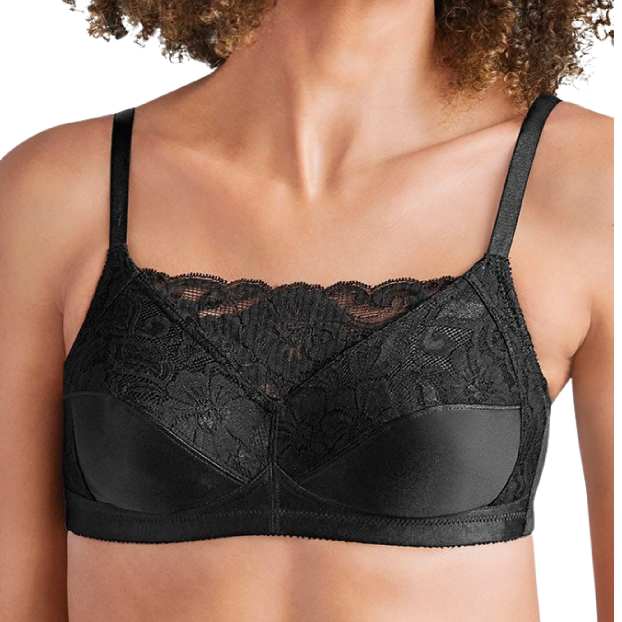 ISABEL- soutien-gorge sans armatures noir