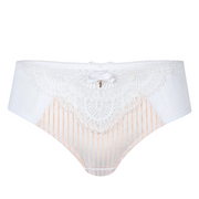 KAROLINA- slip blanc/sable