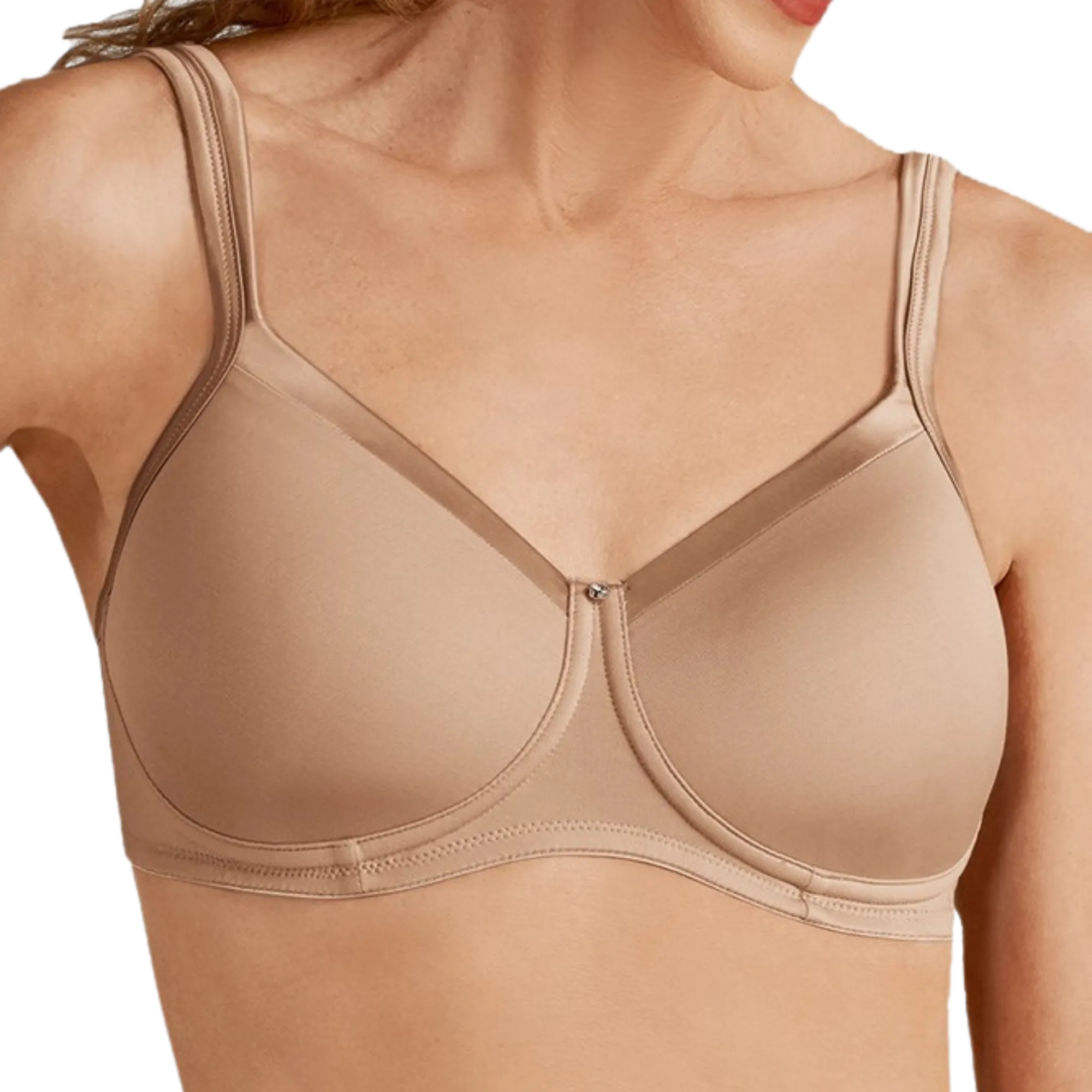 LARA SATIN- Soutien-gorge paddé sans armatures Amoena