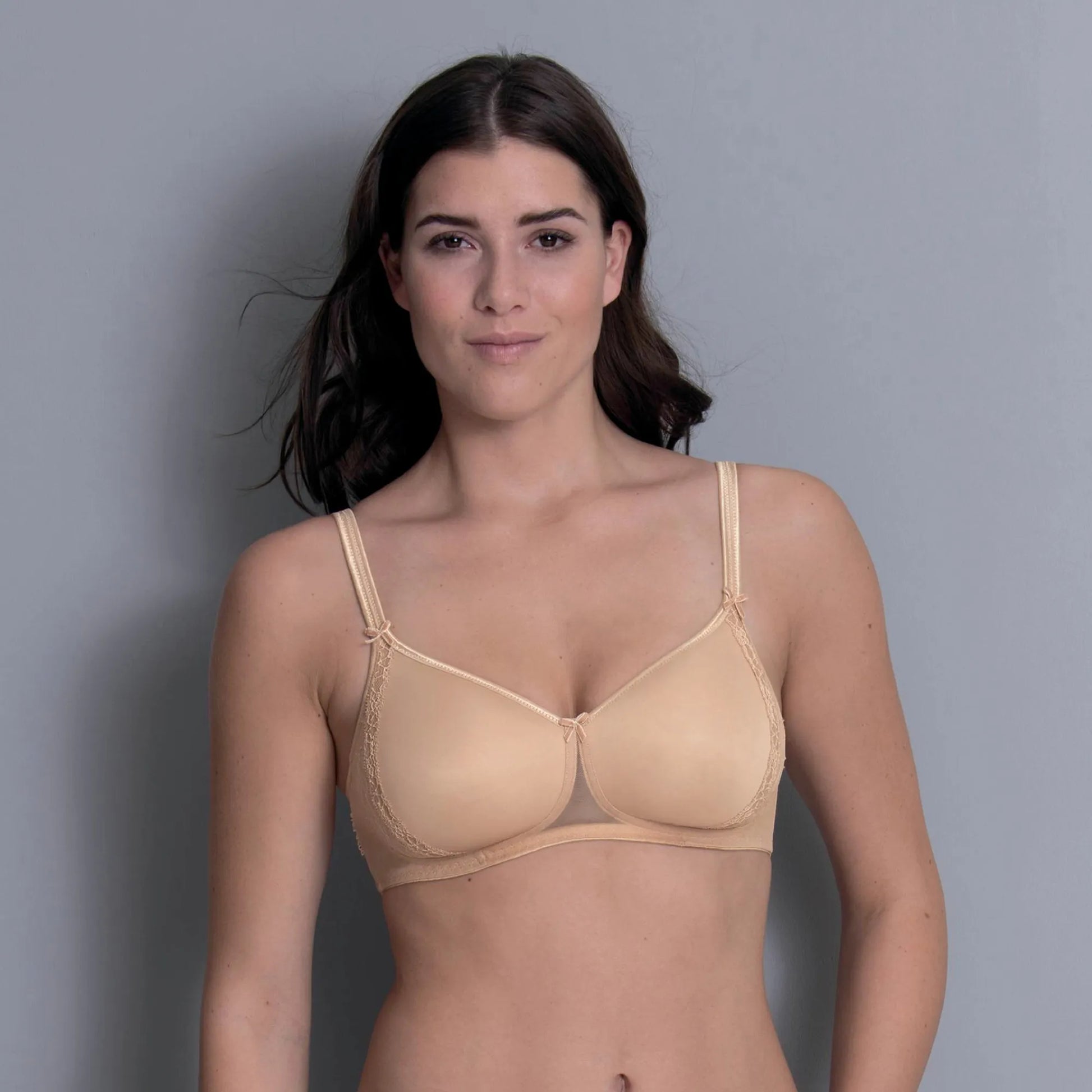 LACE ROSE- Soutien-gorge sans armatures et à coques Anita