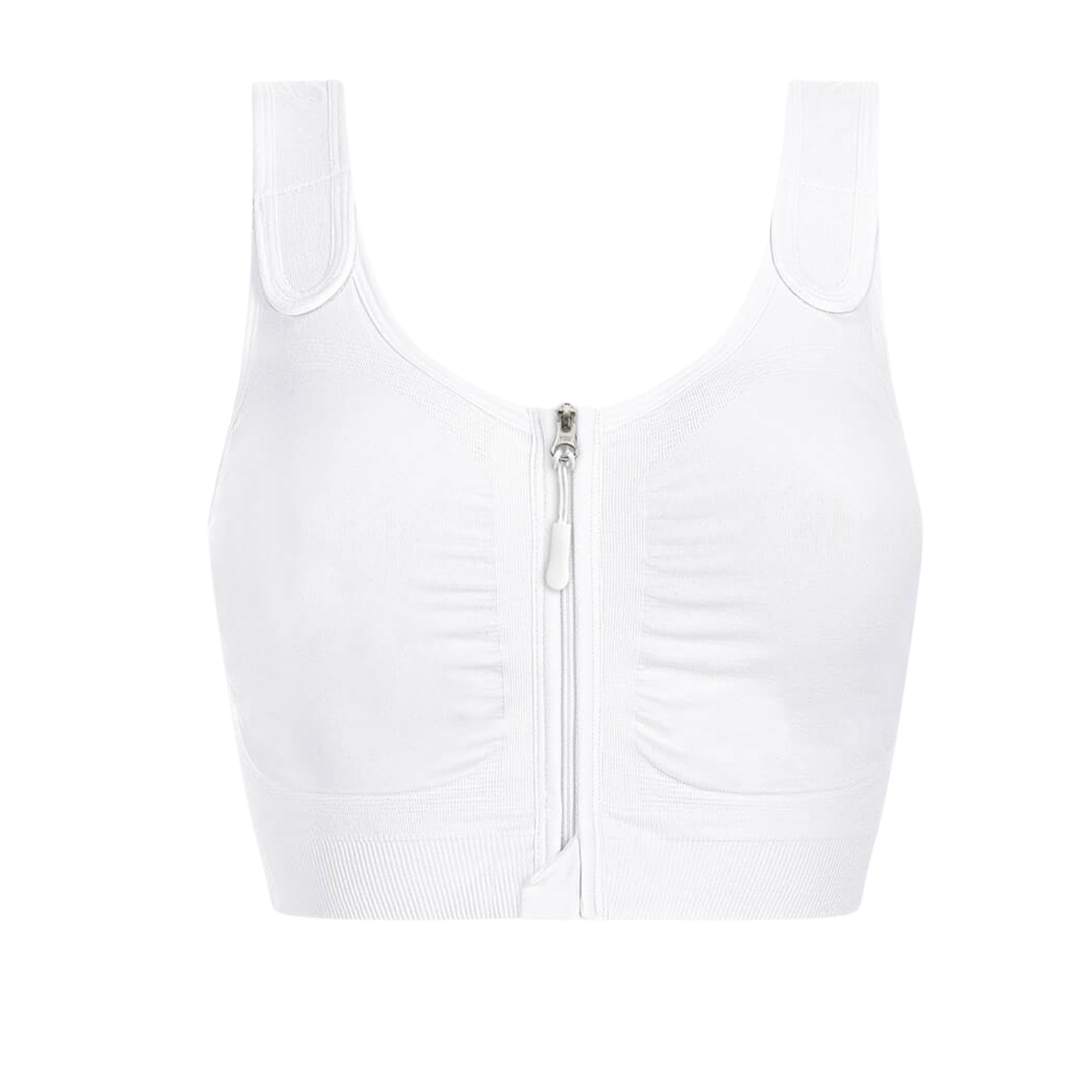 LEYLA- soutien-gorge post-opératoire sans couture blanc