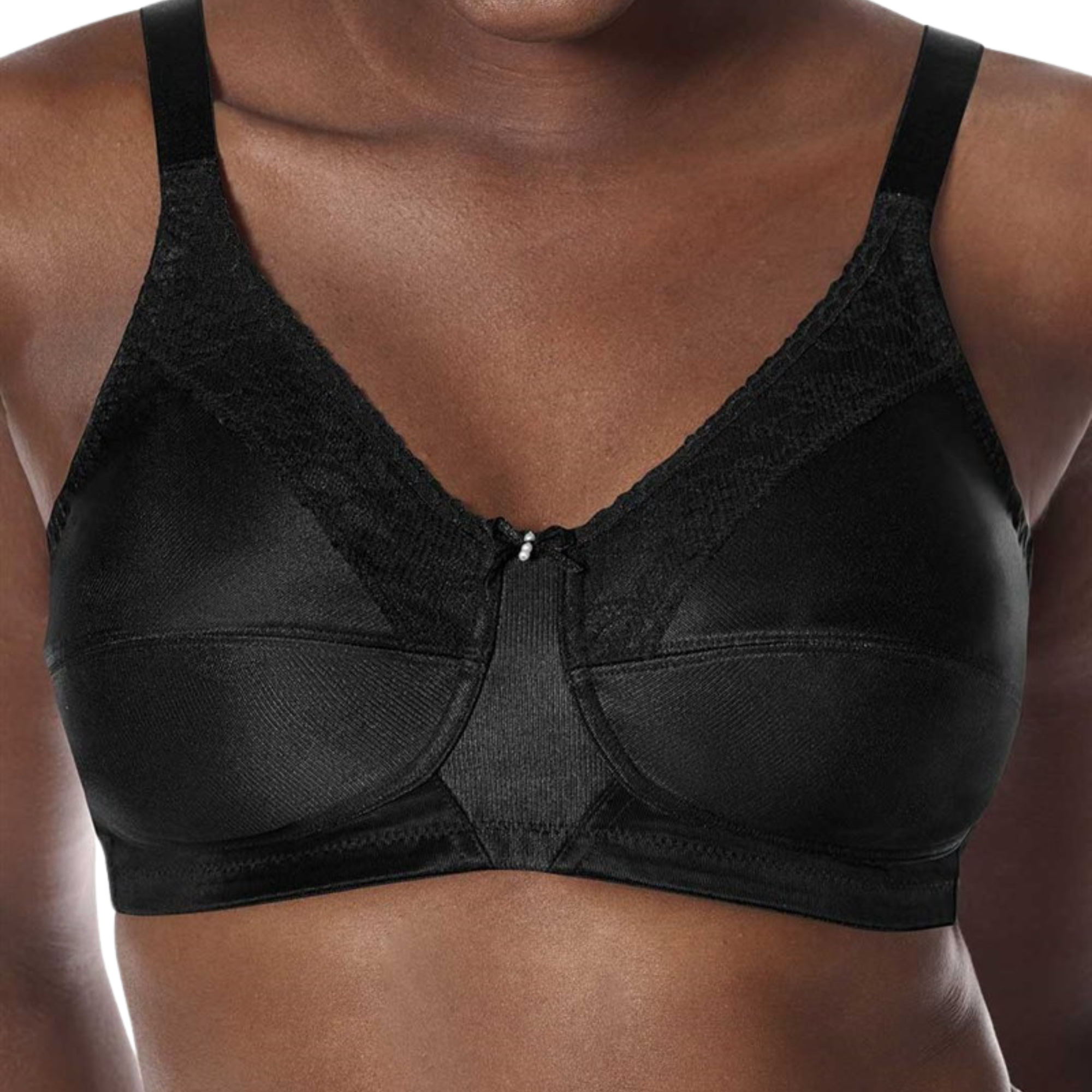 NANCY- soutiens gorge sans armatures noir