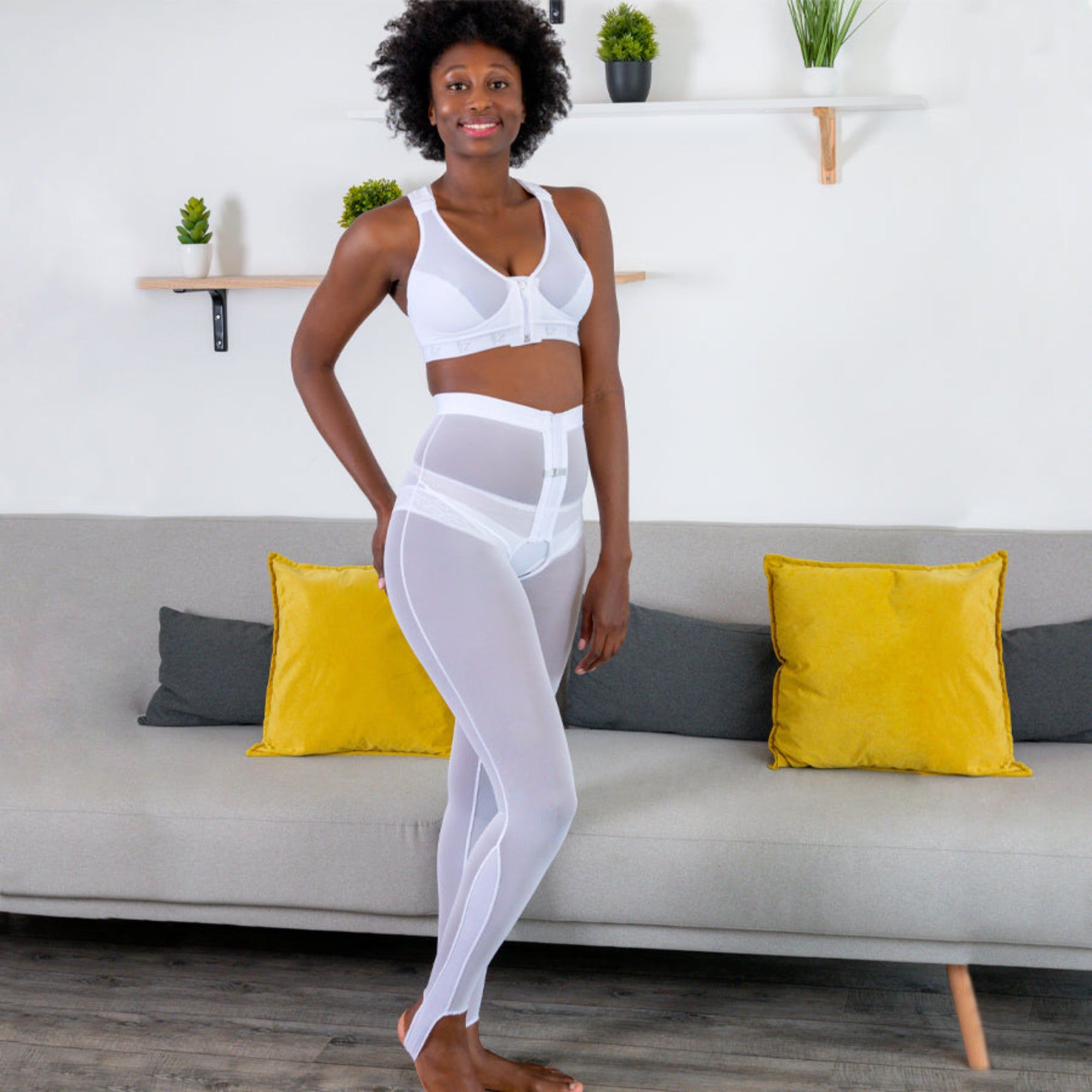 ELEGANCE S/019- Lipo panty taille cheville post opératoire