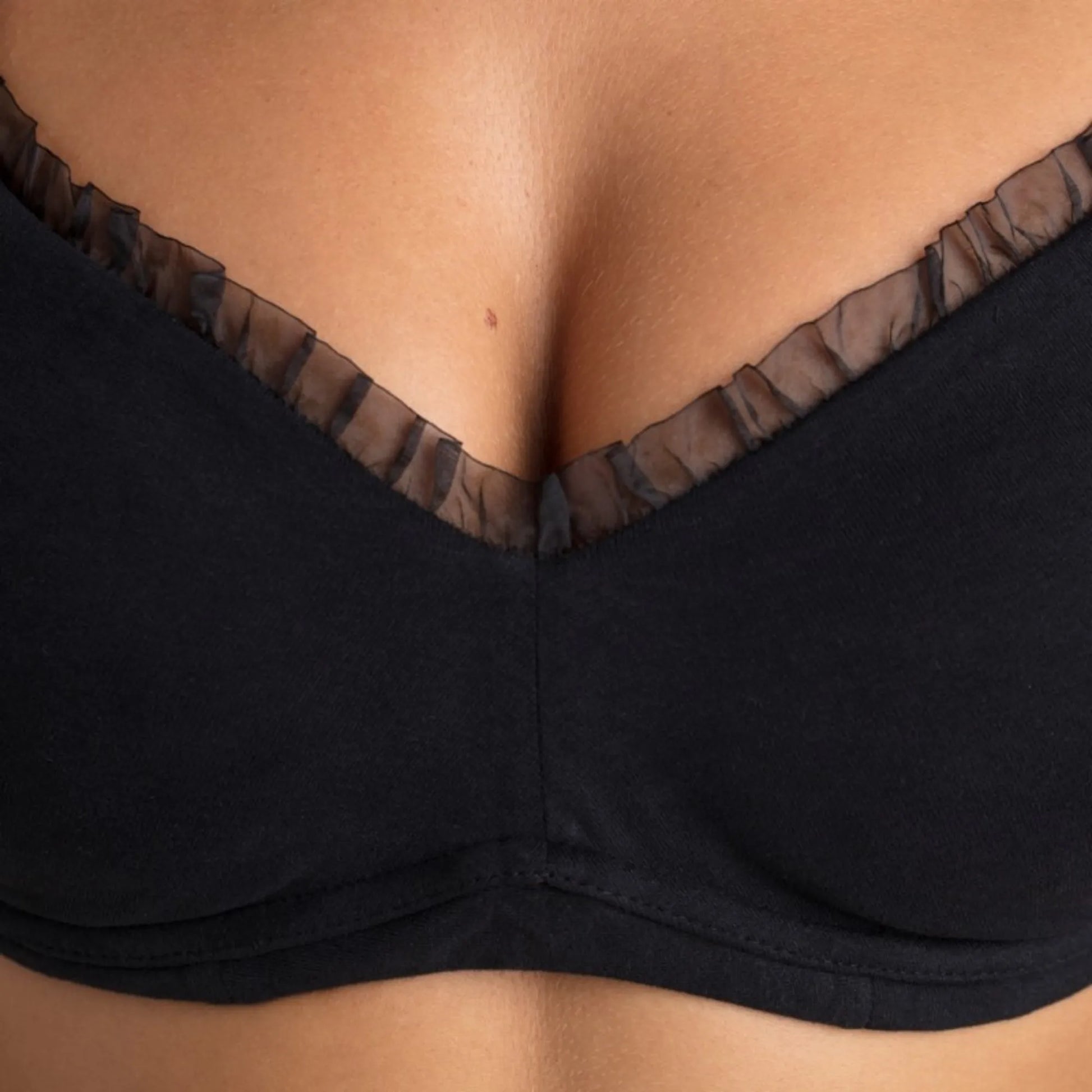 MARGUERITE- Soutien-gorge coton bio Coeur de Lys
