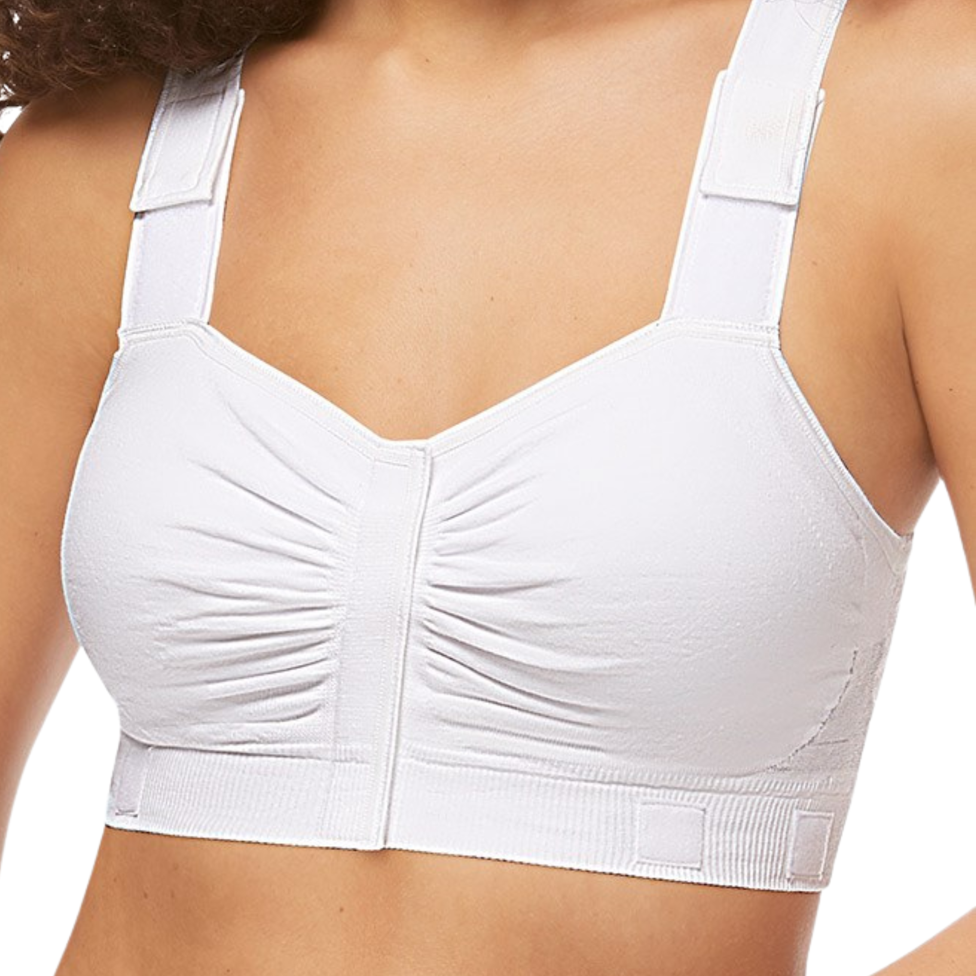THERAPORT- soutien-gorge post-opératoire blanc