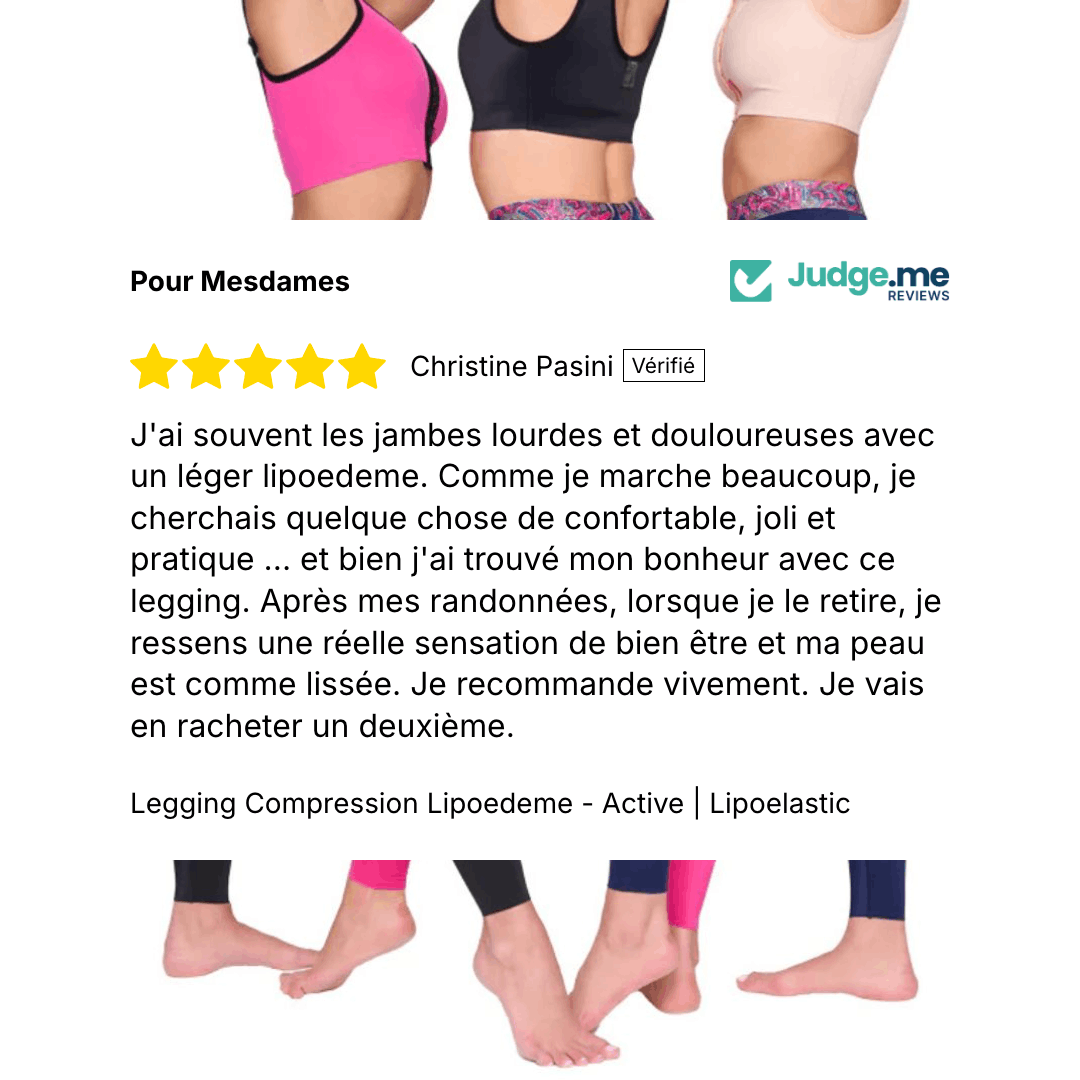 Legging Compression Lipoedeme - Active | Lipoelastic LIPOELASTIC