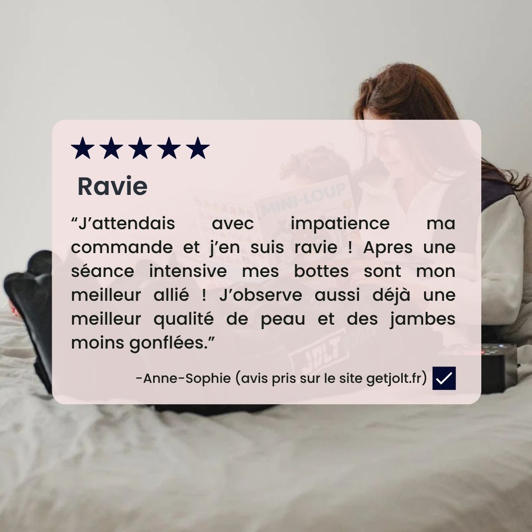Bottes pressothérapie Pour Mesdames